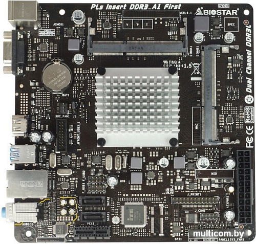 Материнская плата BIOSTAR J3060NH Ver. 6.x