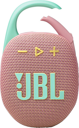 Беспроводная колонка JBL Clip 5 (розовый)