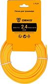 Леска для триммера Deko L-TL24 084-2027