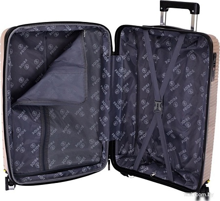 Чемодан-спиннер Pride РР-203 (S, серый)