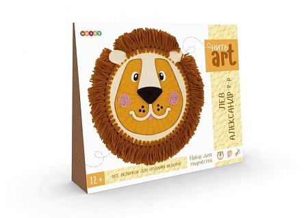 Набор для создания поделок/игрушек Woody НитьАрт. Лев Александр 02987