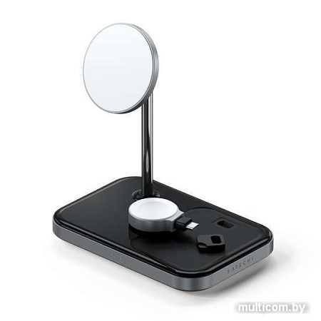 Беспроводное зарядное Satechi 3-in-1 Magnetic Wireless Charging Stand