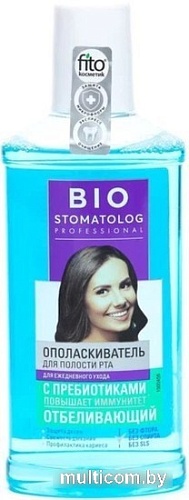 Ополаскиватель для полости рта Фитокосметик Bio Stomatolog Professional Отбеливающий 250 мл