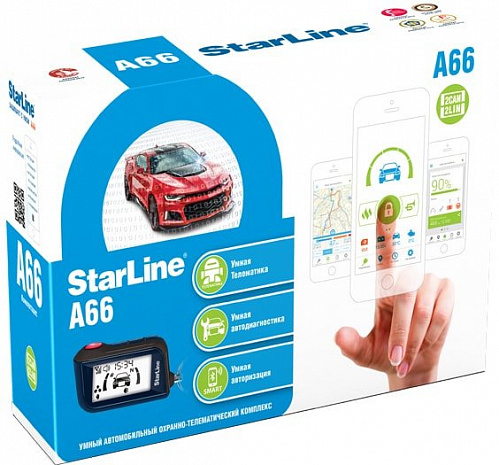 Автосигнализация StarLine A66 2CAN+2LIN