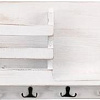 Полка Alta С крючками AK6695 (белый)