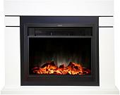 Каминокомплект Smolcom Lindos MB/JUP/SYM26 с RealFlame Moonblaze Deluxe-S BL LT (белый)
