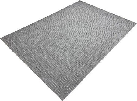 Ковер для жилой комнаты Radjab Carpet Сканди Сизаль Прямоугольник 10658A 13032RK (0.8x1.5, Grey/Grey)