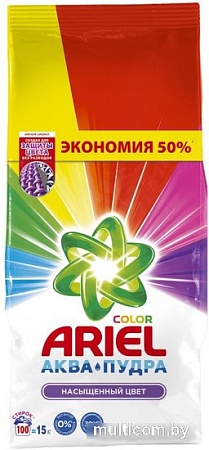 Стиральный порошок Ariel Color Аква Пудра 15 кг