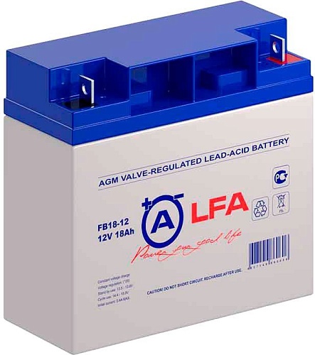 Аккумулятор для ИБП Alfa Battery FB18-12 (12V/18Ah)