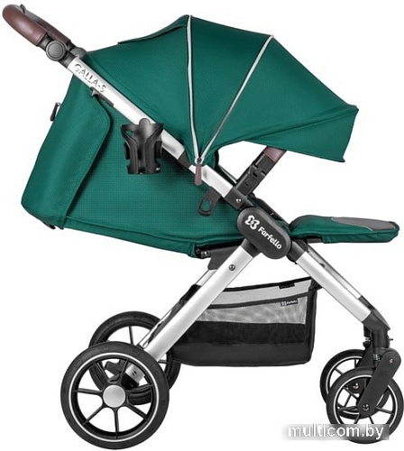 Коляска прогулочная «книга» Farfello Galla-S (аквамарин)