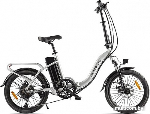 Электровелосипед Volteco Flex 2020 (серебристый)