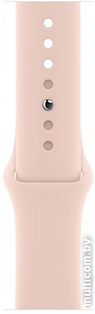 Умные часы Apple Watch Series 6 44 мм (алюминий золотистый/розовый песок)