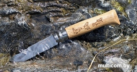 Туристический нож Opinel N°8 Animalia (форель)