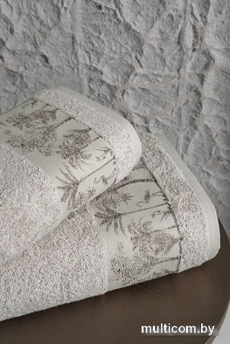 Полотенце Arya Palm 70x140 (бежевый)