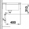 Кухонная мойка Blanco Subline 320-U (кофе)