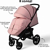 Коляска прогулочная «книга» Bubago Model Cross City BG 155-2 (розовый)