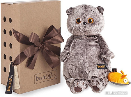 Классическая игрушка BUDI BASA Collection Басик и мышка Ks19-004