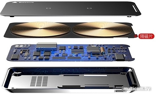 Беспроводное зарядное Baseus WXHSD-01