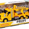 Автомобиль с подъемником Полесье Профи 89786 (желтый)