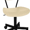 Офисный стул Sheffilton SHT-ST85/S121М (черный муар/бежевый)