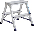 Лестница-стремянка Алюмет алюминиевая двухсторонняя A7202