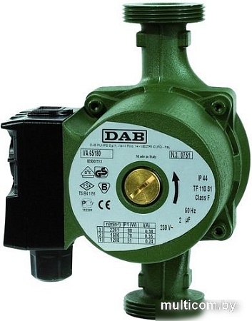 Циркуляционный насос DAB VA 65/180X