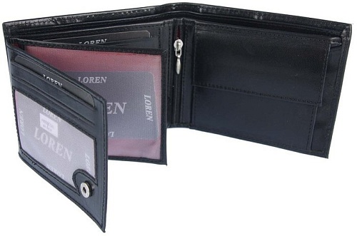 Кошелек Cedar Loren N992-GAL (черный)