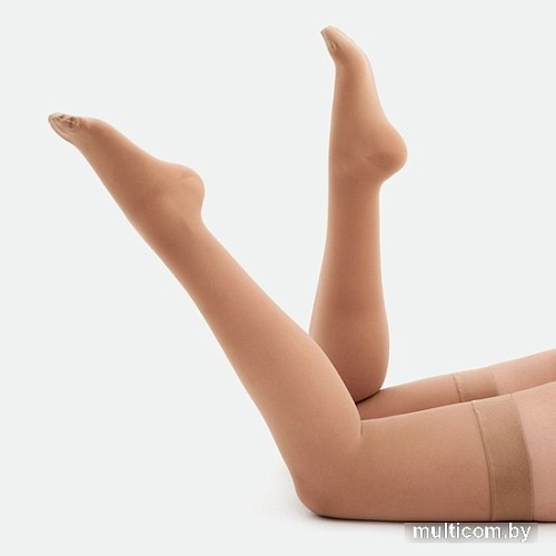 Чулки компрессионные Bauerfeind Discretion 2202-AG короткие (р.2, бежевый)