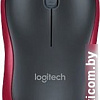 Мышь Logitech M185 (черный/красный)