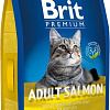 Корм для кошек Brit Premium Cat Adult Salmon 8 кг