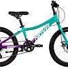 Детский велосипед Novatrack Katrina 6.D 20AHD.KATRINA.VGN5 (бирюзовый)