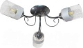 Припотолочная люстра Элетех Мия 131 НСБ 01-3х60-152 Е27 1005405007 (хром)