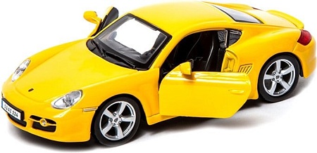 Bburago Porsche Cayman S 18-43003 (жёлтый)