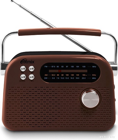 Радиоприемник Ritmix RPR-045 (коричневый)