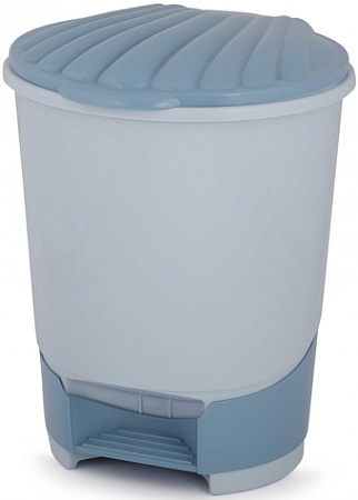Мусорное ведро Альтернатива М1380 10 л (голубой)