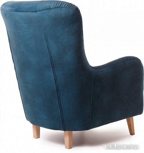 Интерьерное кресло Krones Калипсо (велюр темно-синий)
