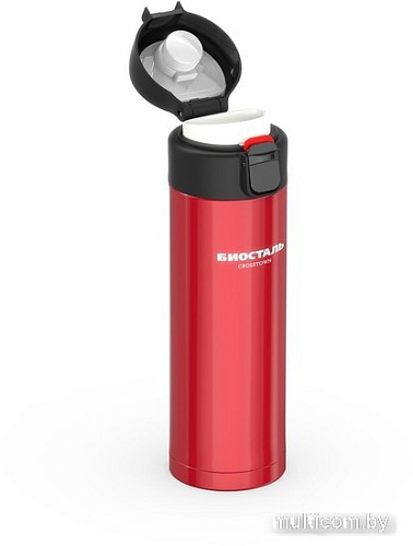 Термокружка BIOSTAL Crosstown NMU-R 420мл (красный гранат)