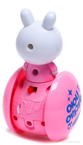 Развивающая игрушка Zabiaka Музыкальная неваляшка: Милый зайчик 7106353