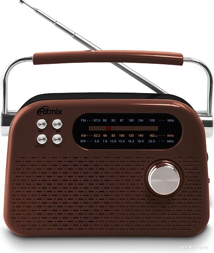 Радиоприемник Ritmix RPR-045 (коричневый)
