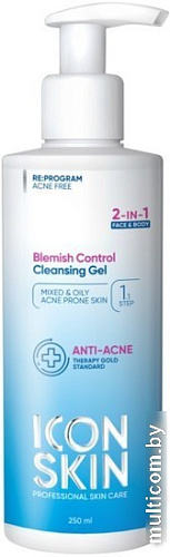 Icon Skin Гель для умывания 2 в1 Blemish Control 250 мл