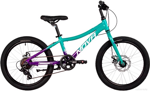 Детский велосипед Novatrack Katrina 6.D 20AHD.KATRINA.VGN5 (бирюзовый)