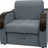 Кресло Сириус Лидер-1 ППУ 105x110 (Eva 32 велюр серый)