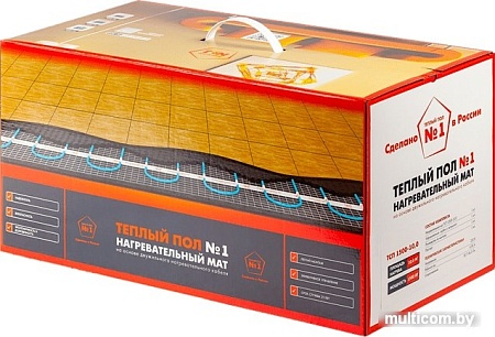 Нагревательный мат Теплый пол №1 ТСП-1350-9.0