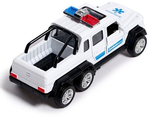 Внедорожник Автоград Джип 6X6 спецслужбы 7668742 (белый)