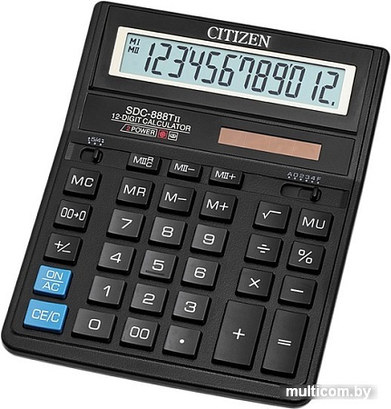 Бухгалтерский калькулятор Citizen SDC-888TII