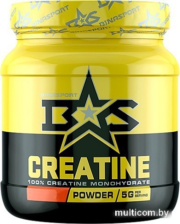 Моногидрат креатина Binasport Creatine (500г, без вкуса)