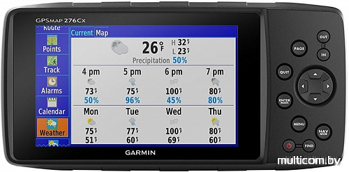 Туристический навигатор Garmin GPSMAP 276Cx