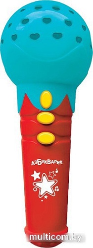 Развивающая игрушка Азбукварик Веселые песенки 2558В (бирюзовый)