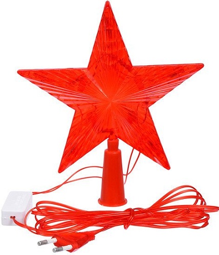 Елочная верхушка Vegas Звезда 55097 10 LED