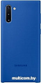 Чехол Samsung Silicone Cover для Samsung Galaxy Note 10 (синий)